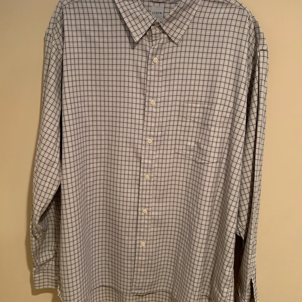 Men’s J Crew long sleeve button down shirt